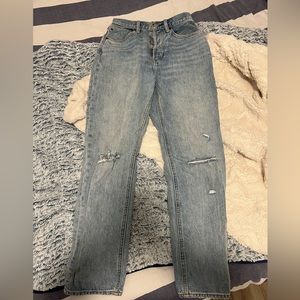 COPY - Aritzia: Denim forum-Joni high rise loose size 29L